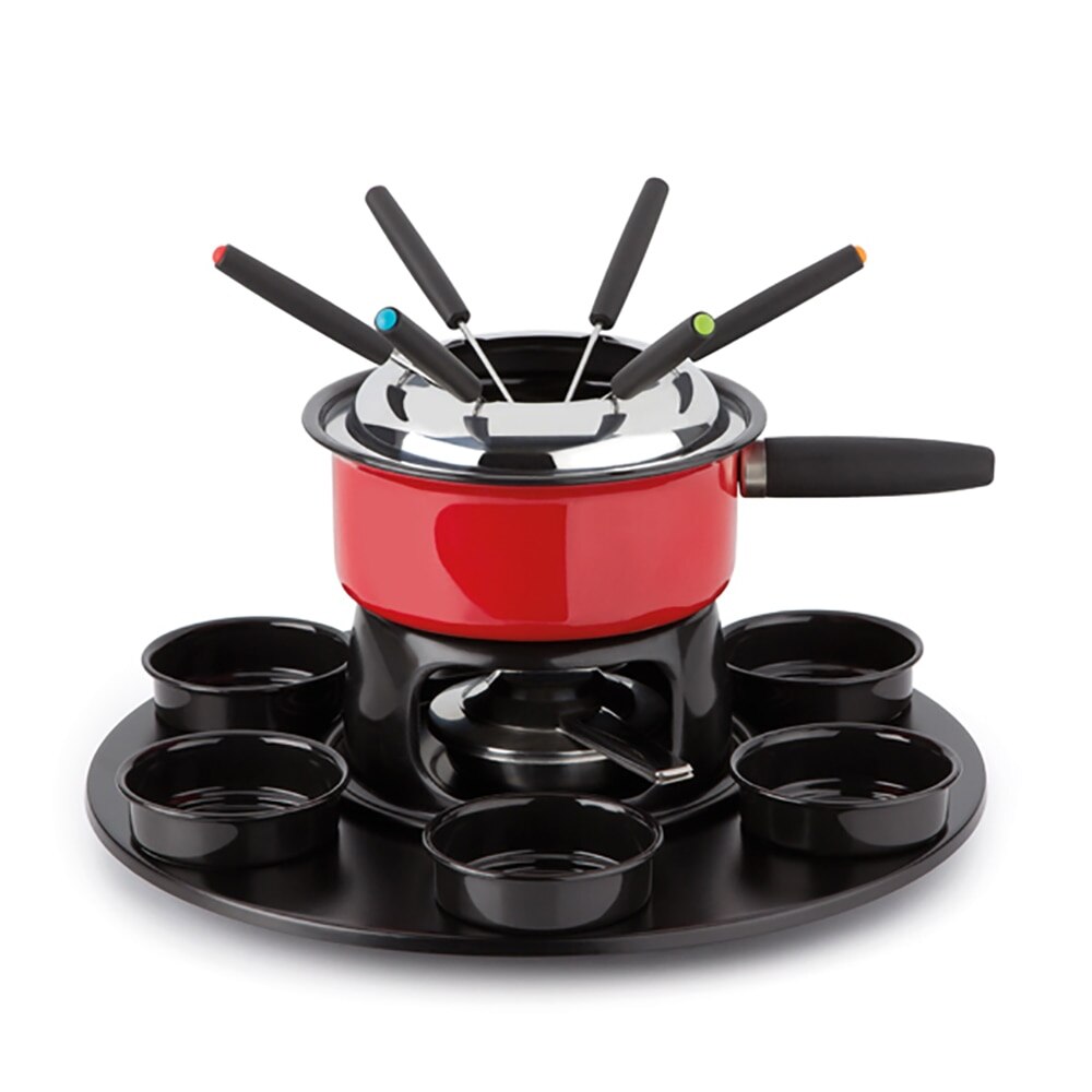 Conjunto para Fondue Forma Inox Aspen 8 peças