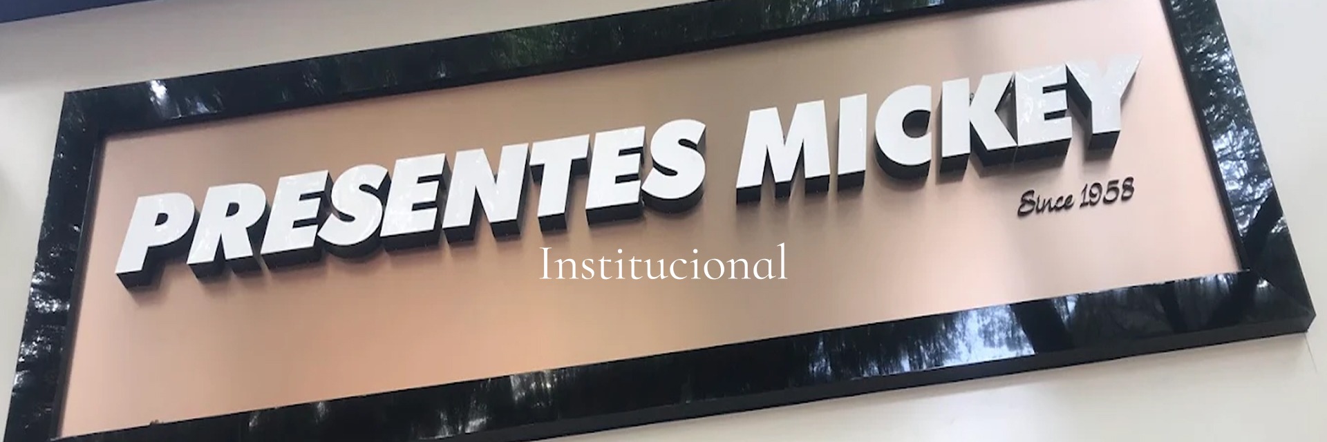 Banner desktop Presentes Mickey