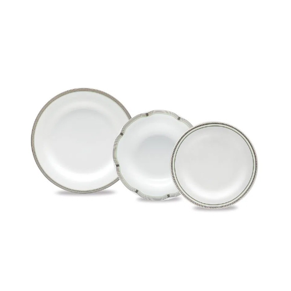 Aparelho de Jantar 18 Peças Strauss Timeless