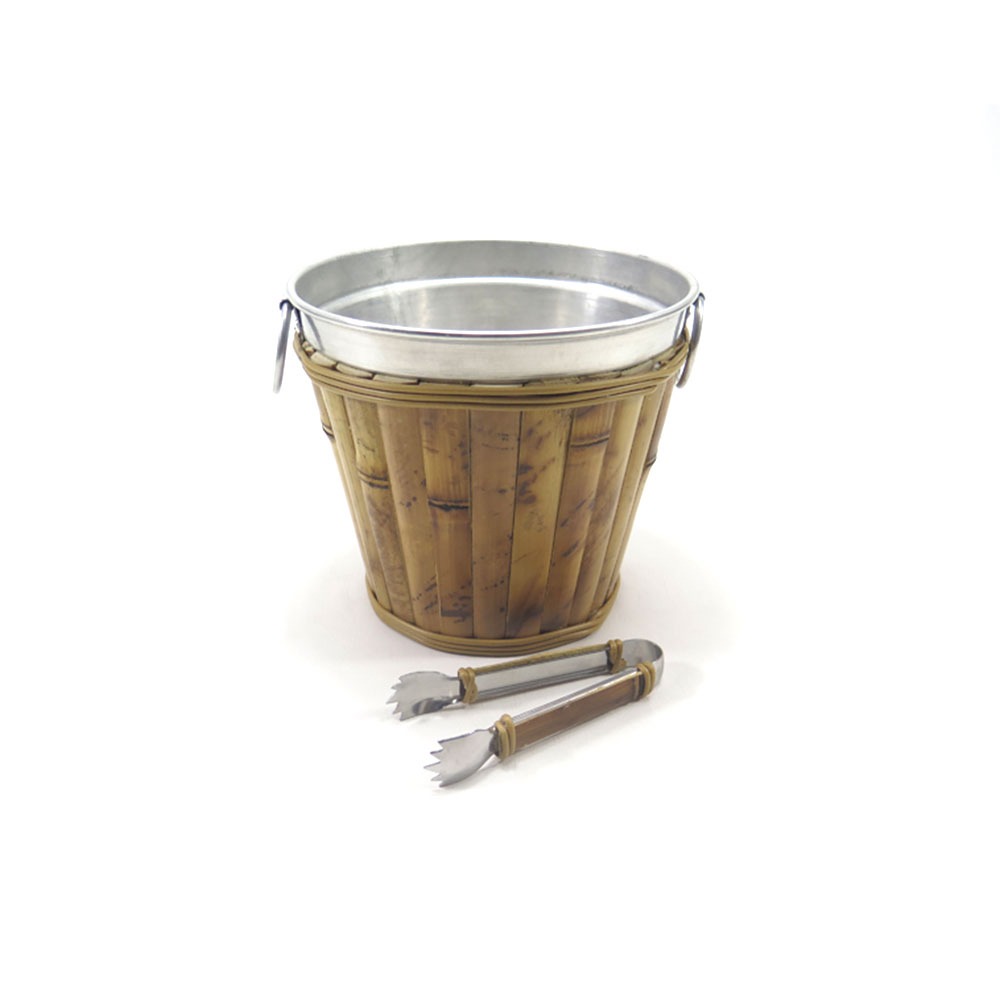 Balde Para Gelo Tigrado Com Pinca