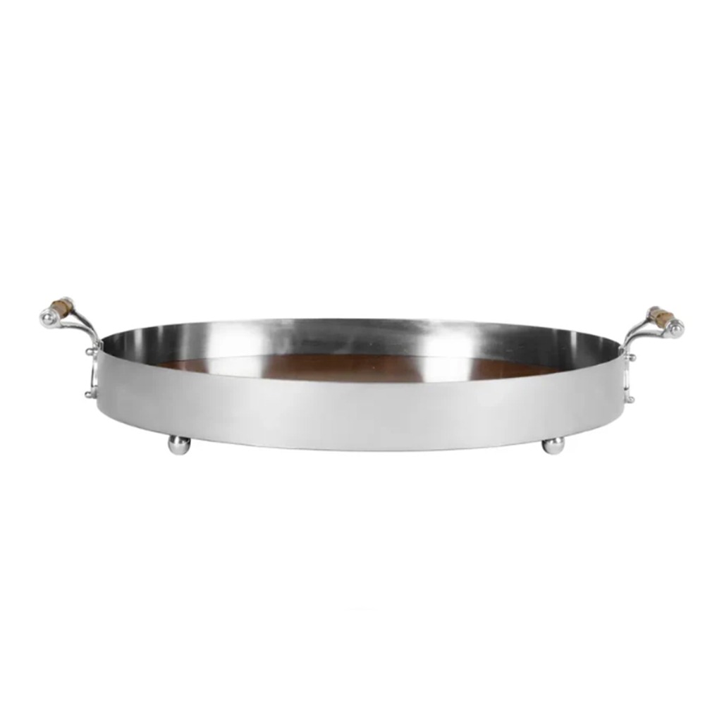 Bandeja Oval Maior By Somers Bambu 65 Cm Bandeja Oval Maior By Somers Bambu 65 Cm