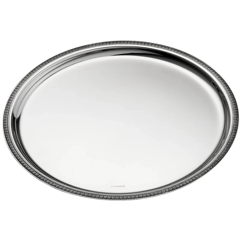 Bandeja Redonda Christofle Malmaison 30cm