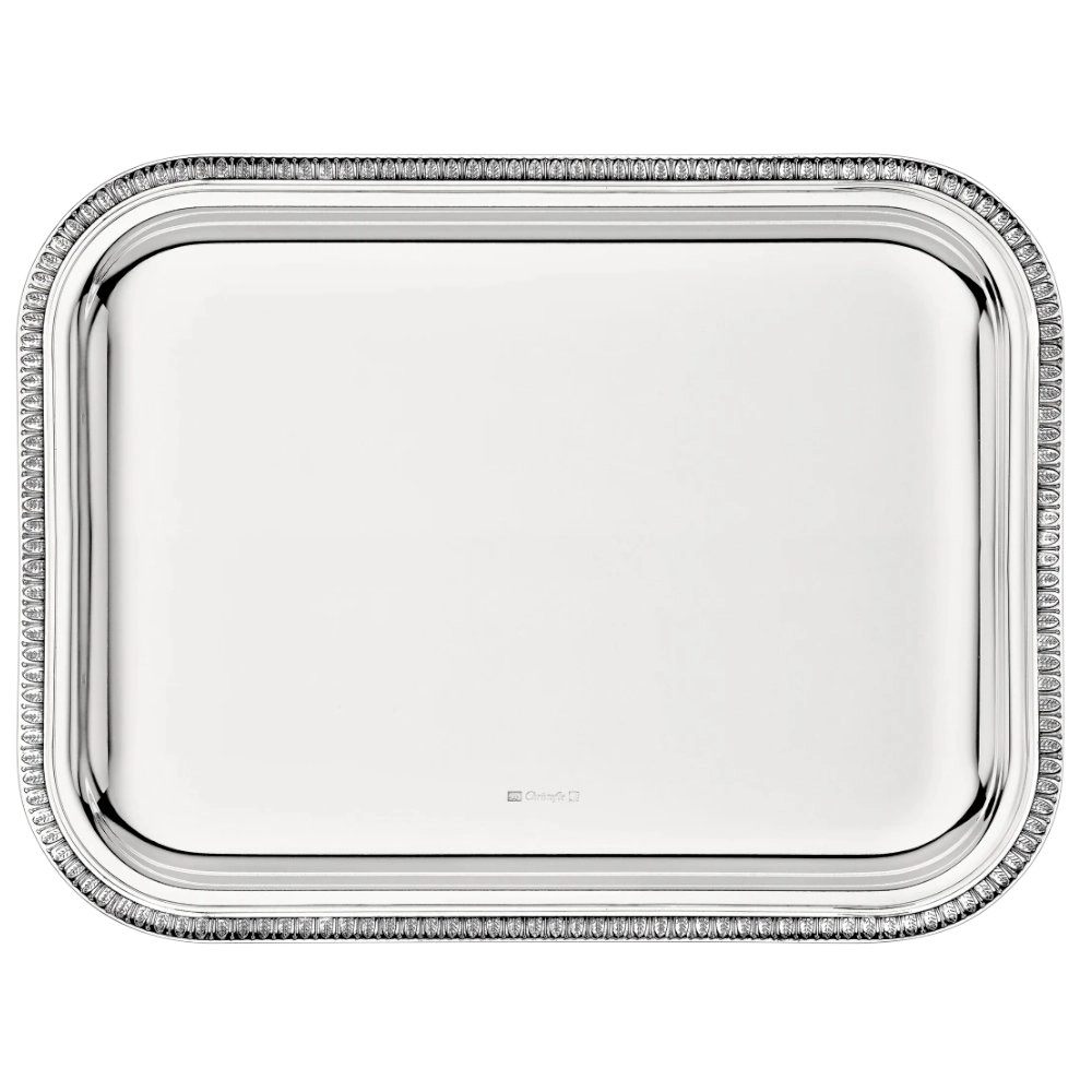 Bandeja Retangular Christofle Malmaison  26x20