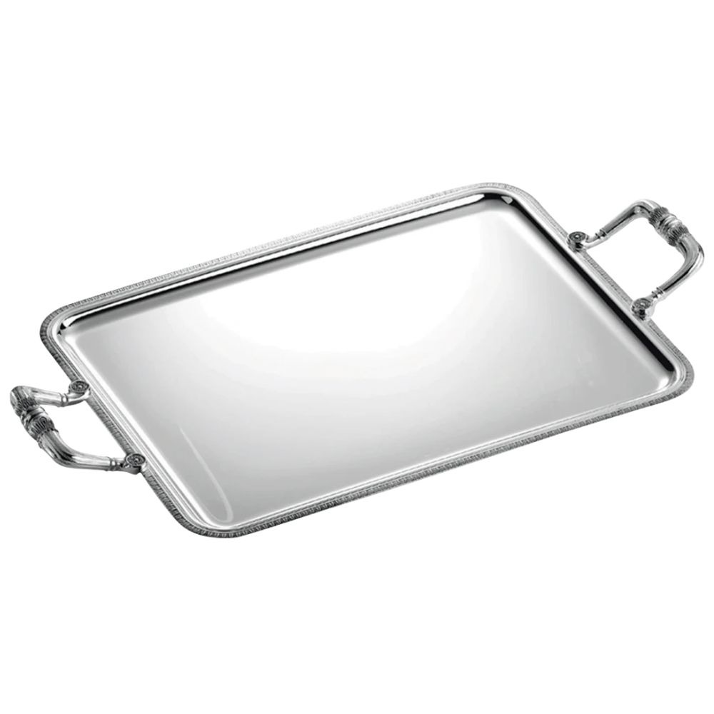 Bandeja Retangular Christofle Malmaison Com Alca