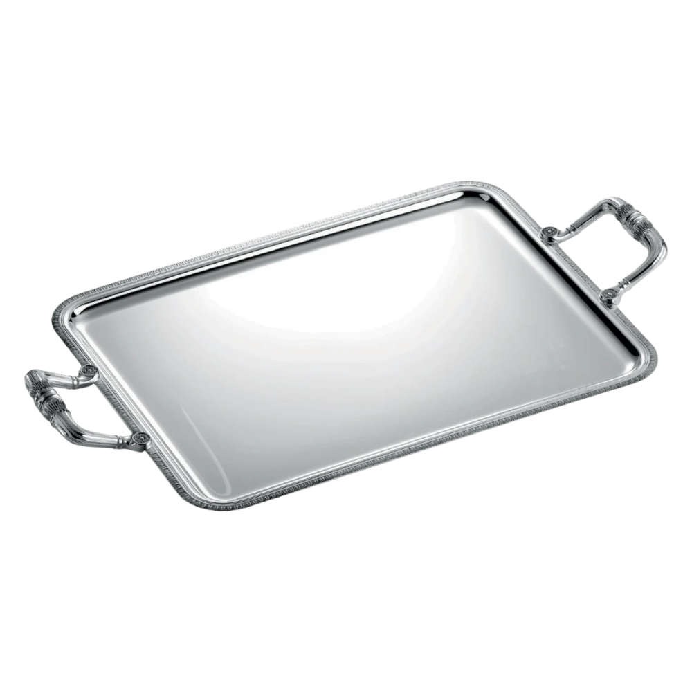 Bandeja Retangular Com Alca Malmaison Christolfe 43 X 33 Cm