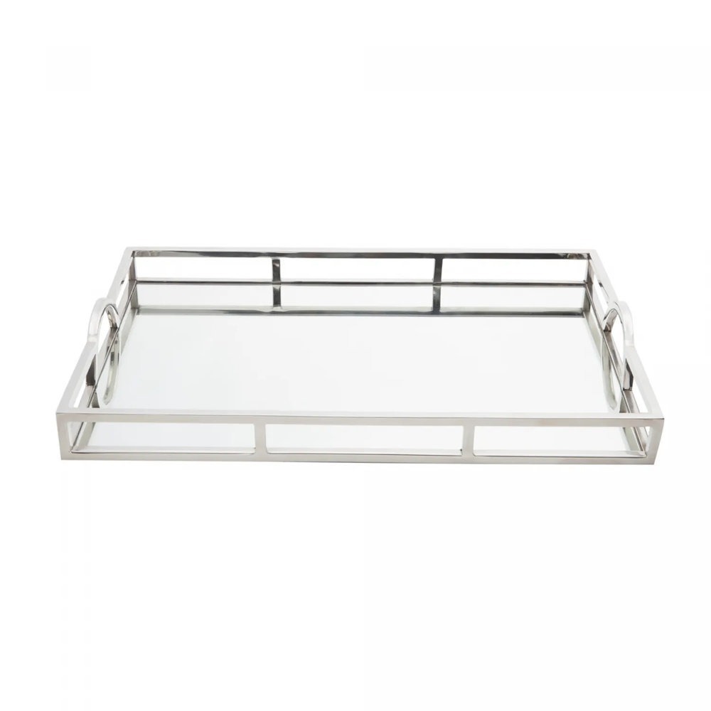 Bandeja Retangular Wolff Delhi Mirror 56 X 36 Cm