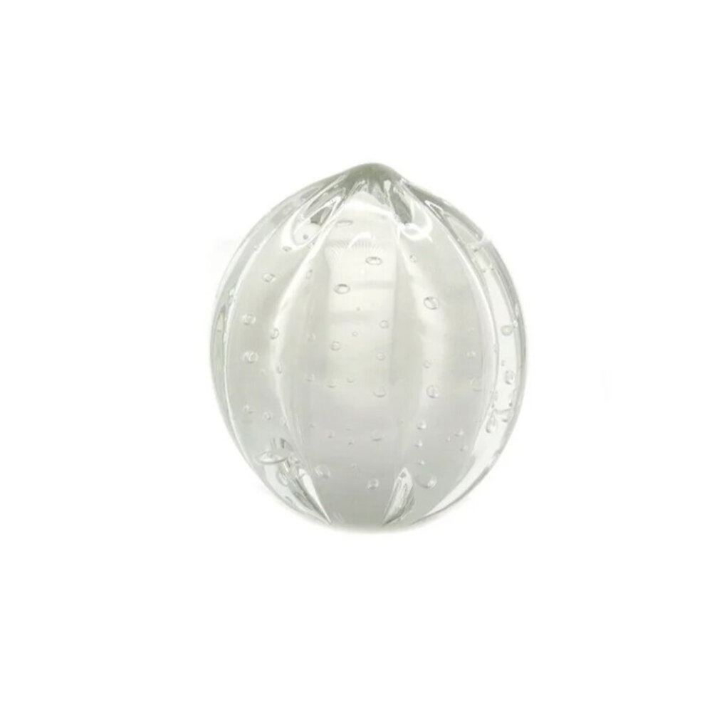 Bola Rigada Senna Cristais D´labone Quartzo Perola 12 Cm Bola Rigada Senna Cristais D´labone Quartzo Perola 12 Cm