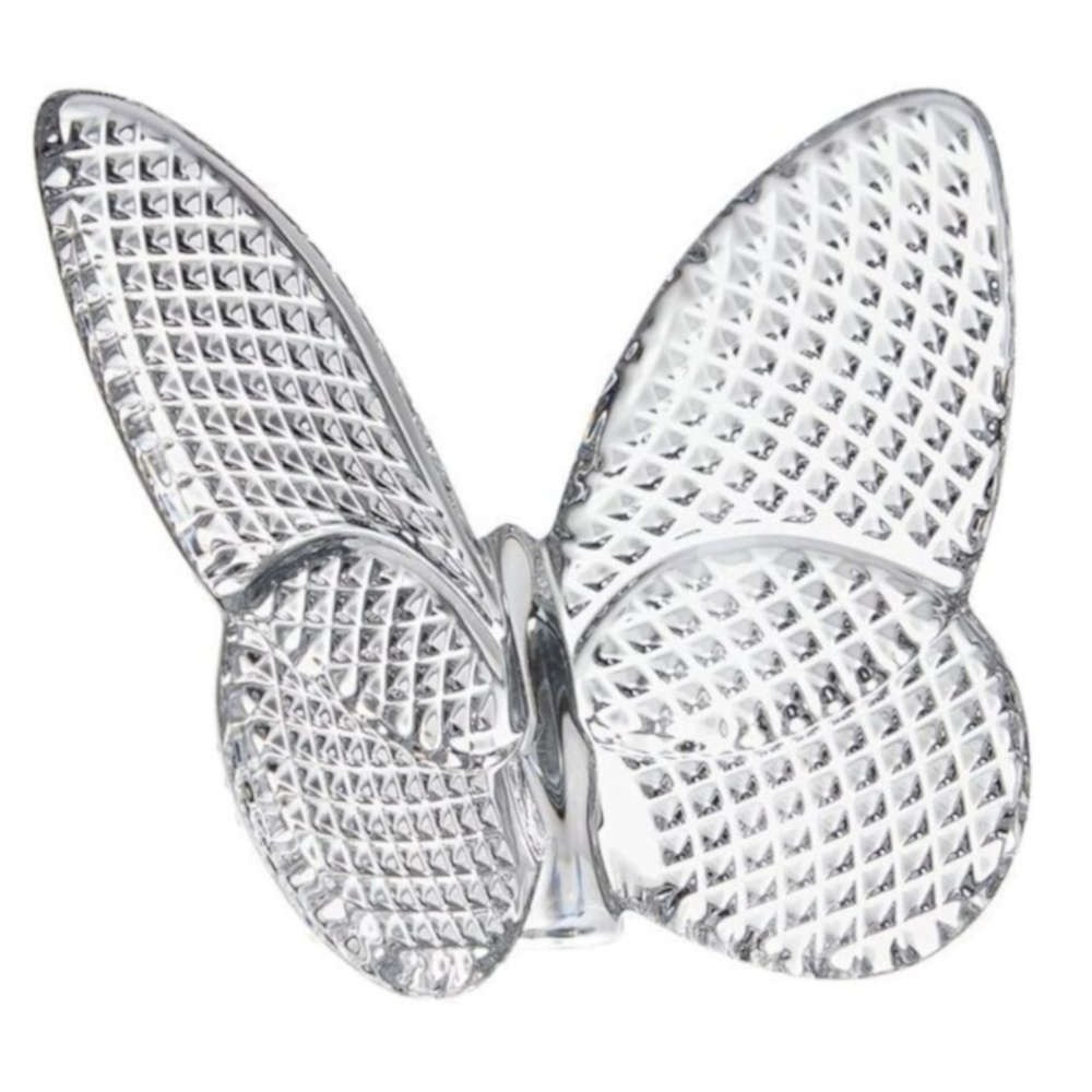 Borboleta Em Cristal Baccarat Translucido – Colecao Papillon