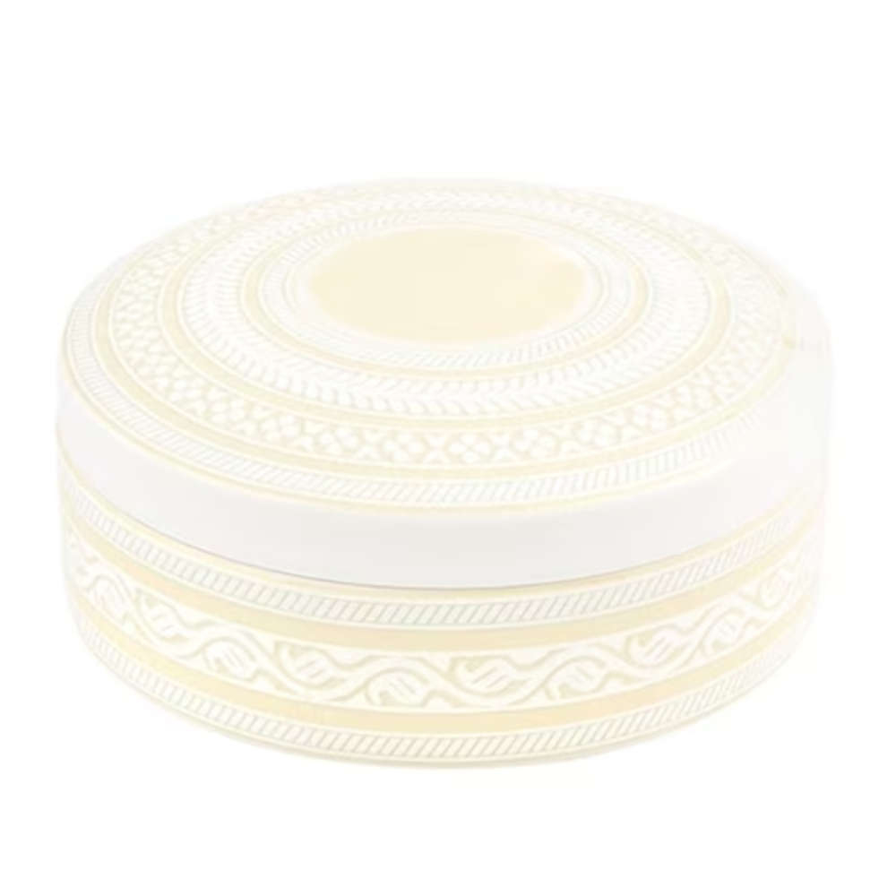 Caixa Redonda Vista Alegre Ivory 10 Cm Caixa Redonda Vista Alegre Ivory 10 Cm