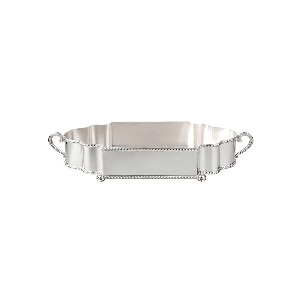 Centro de Mesa Elegance Oval Silverlux Centro de Mesa Elegance Oval Silverlux