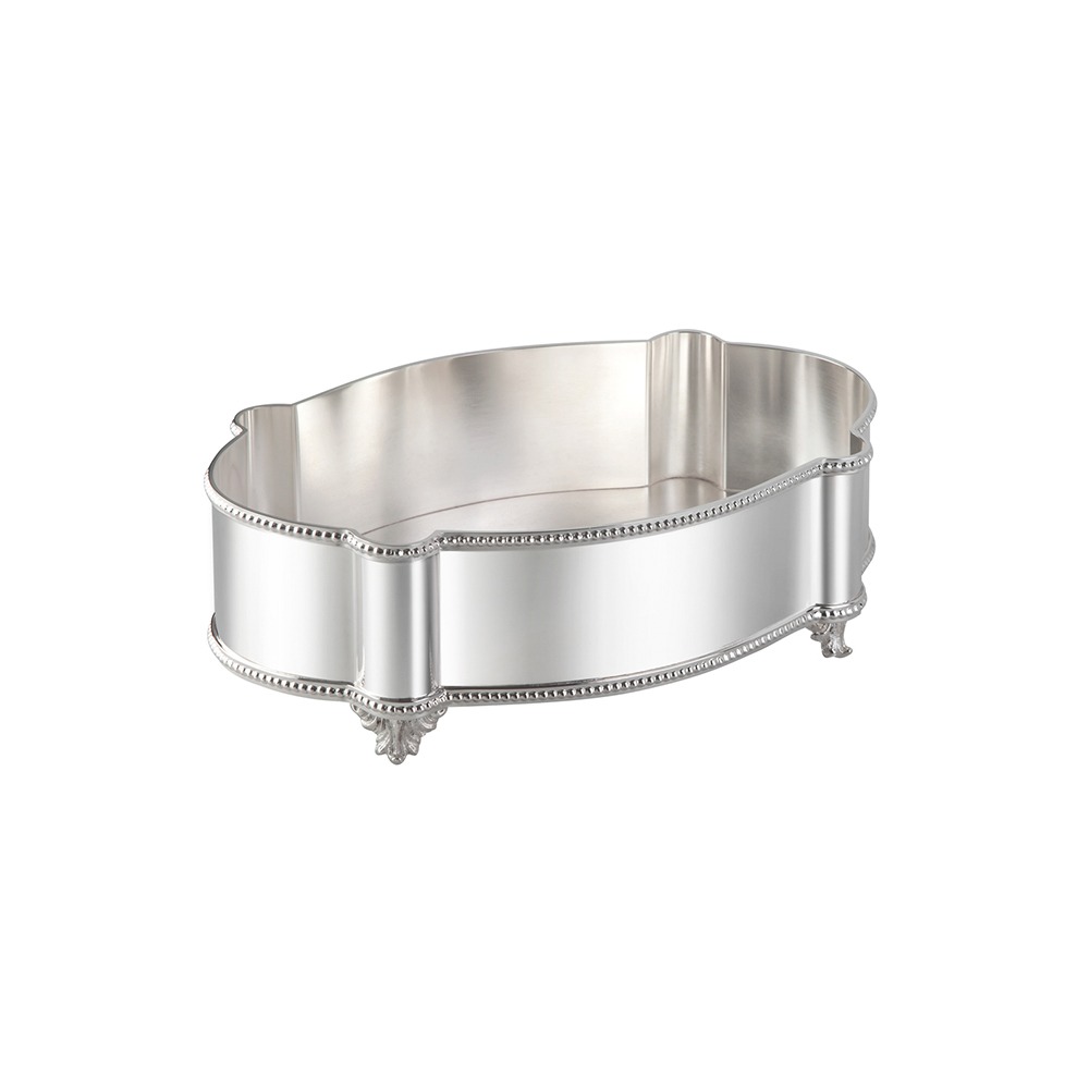 Centro de Mesa Oval Silverlux Perola