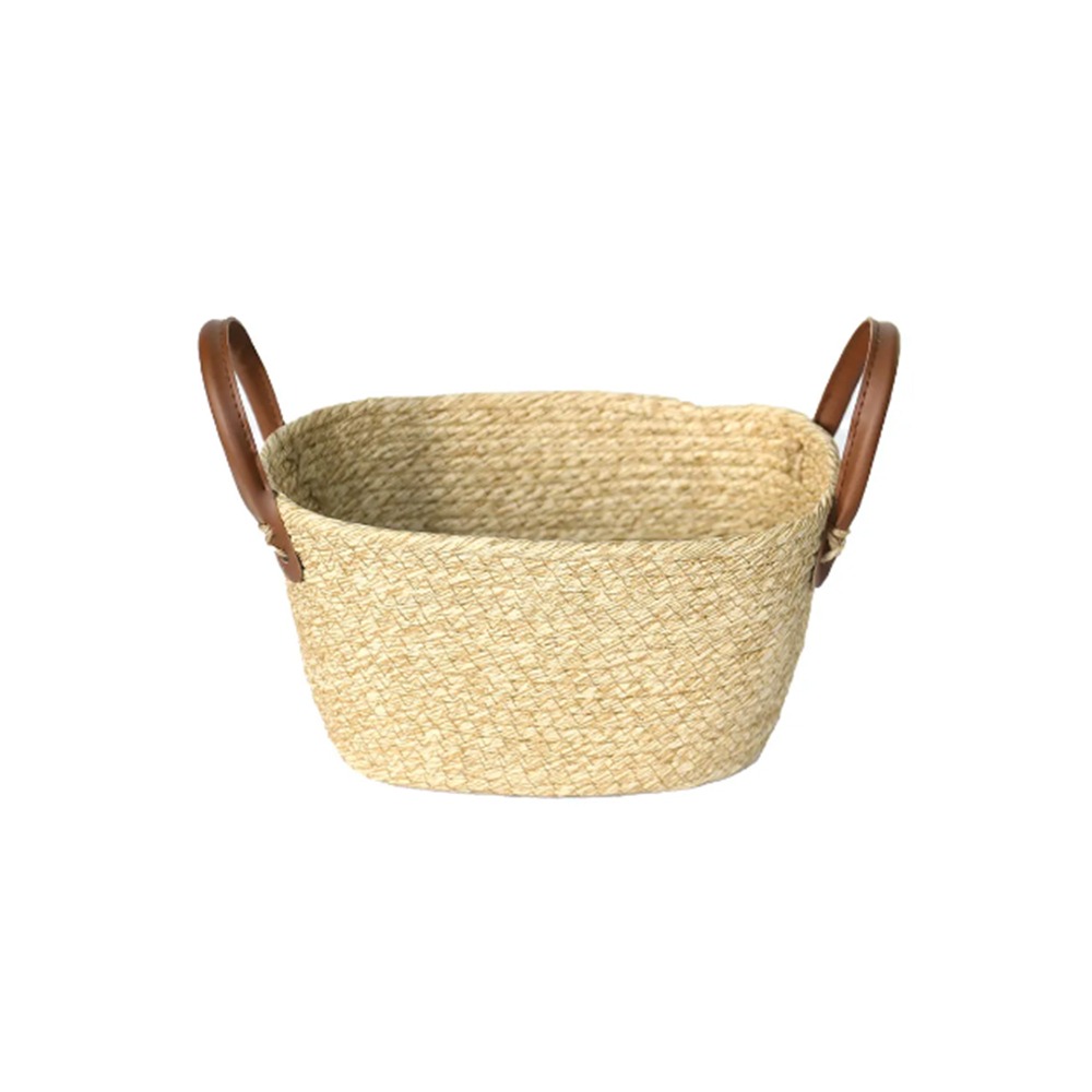 Cesto de Fibra Natural Com Alca Paramount