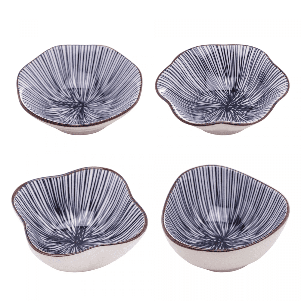Cj 4 Bowls Mixed Porcelana Koji 10,5cm
