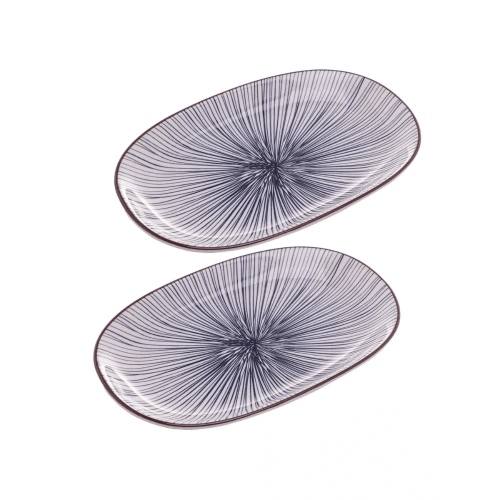 Cj Pratos Ovais P/ Servir Koji