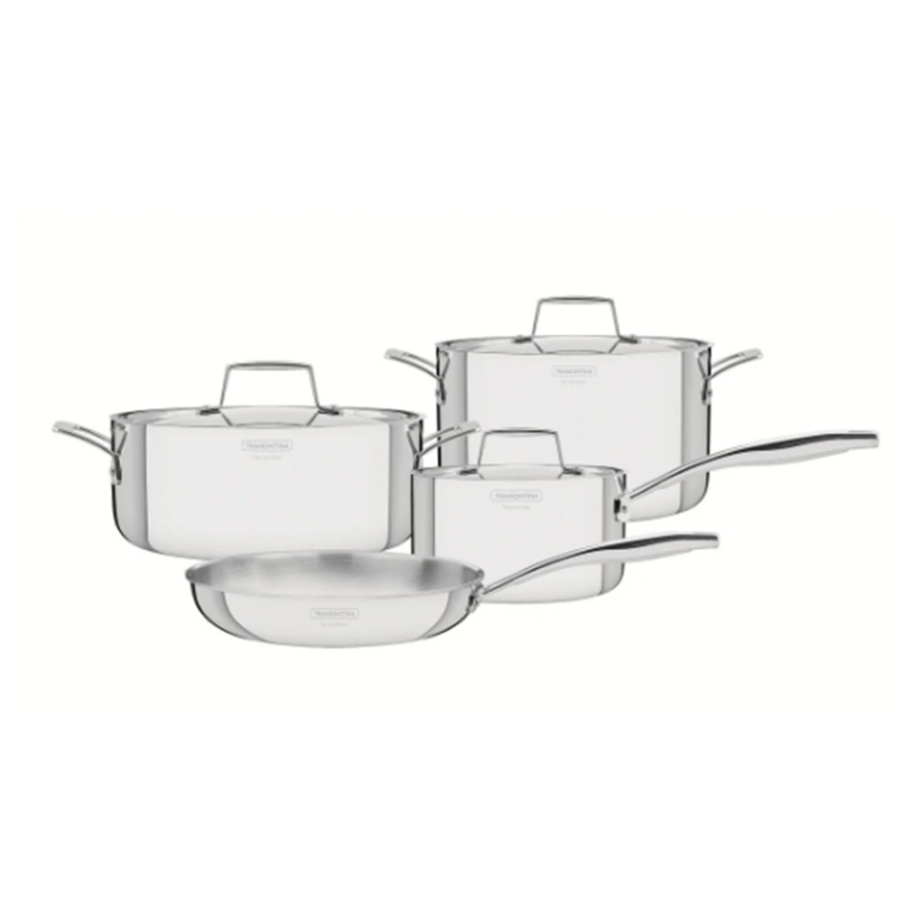 Conjunto de Panelas Tramontina Grano Corpo Triplo - 4 Peças