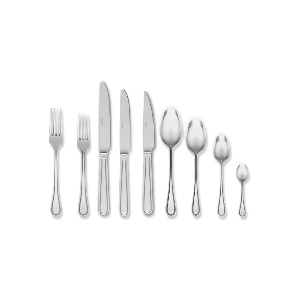 Faqueiro C/ 48 Pecas Aco Inox Brinox Noble