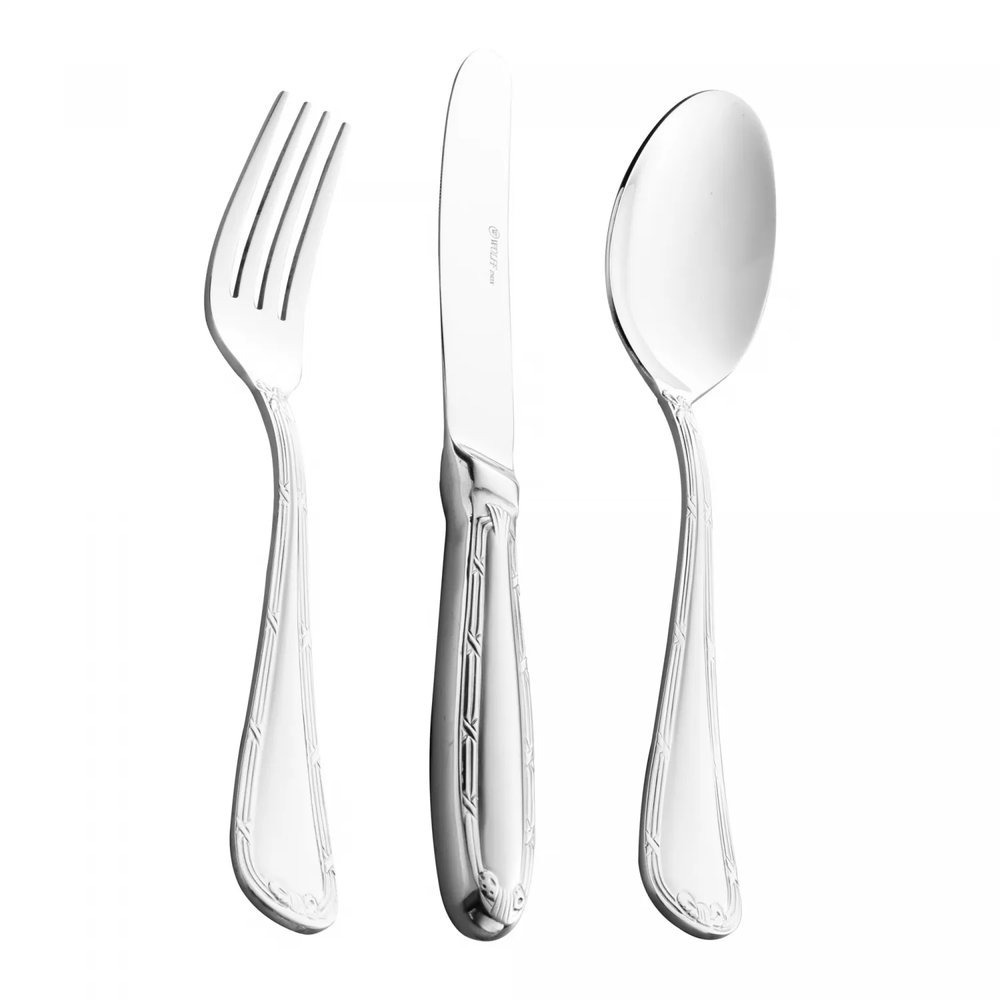 Faqueiro 130 Pecas Croise Prata C/ Estojo - Wolff