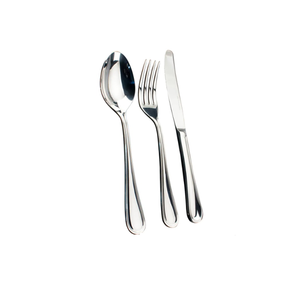 Faqueiro Fracalanza Louvre Aço Inox - 130 Peças