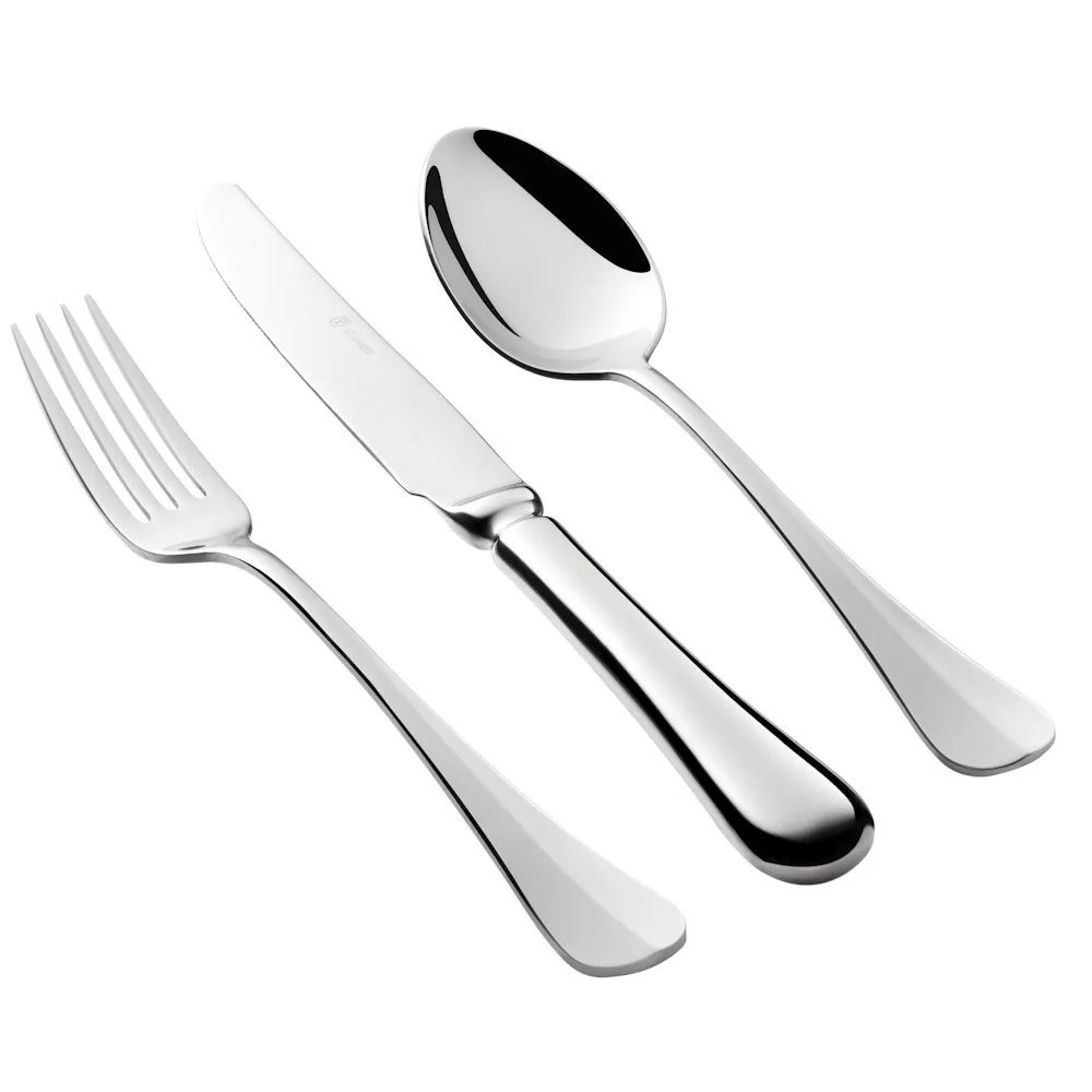 Faqueiro C/ 130 peças Aço Inox St. James Manchester Faqueiro C/ 130 peças Aço Inox St. James Manchester