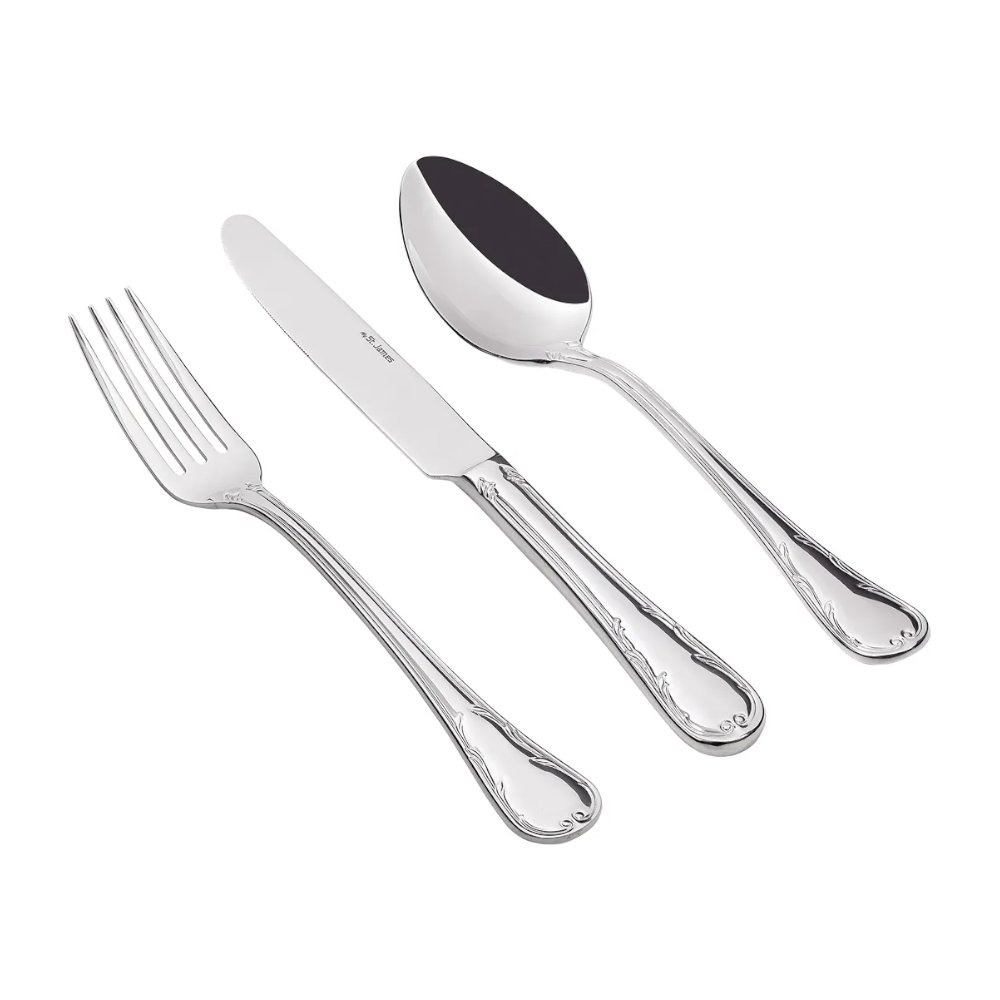 Faqueiro St James Royale Aço Inox - 101 Peças