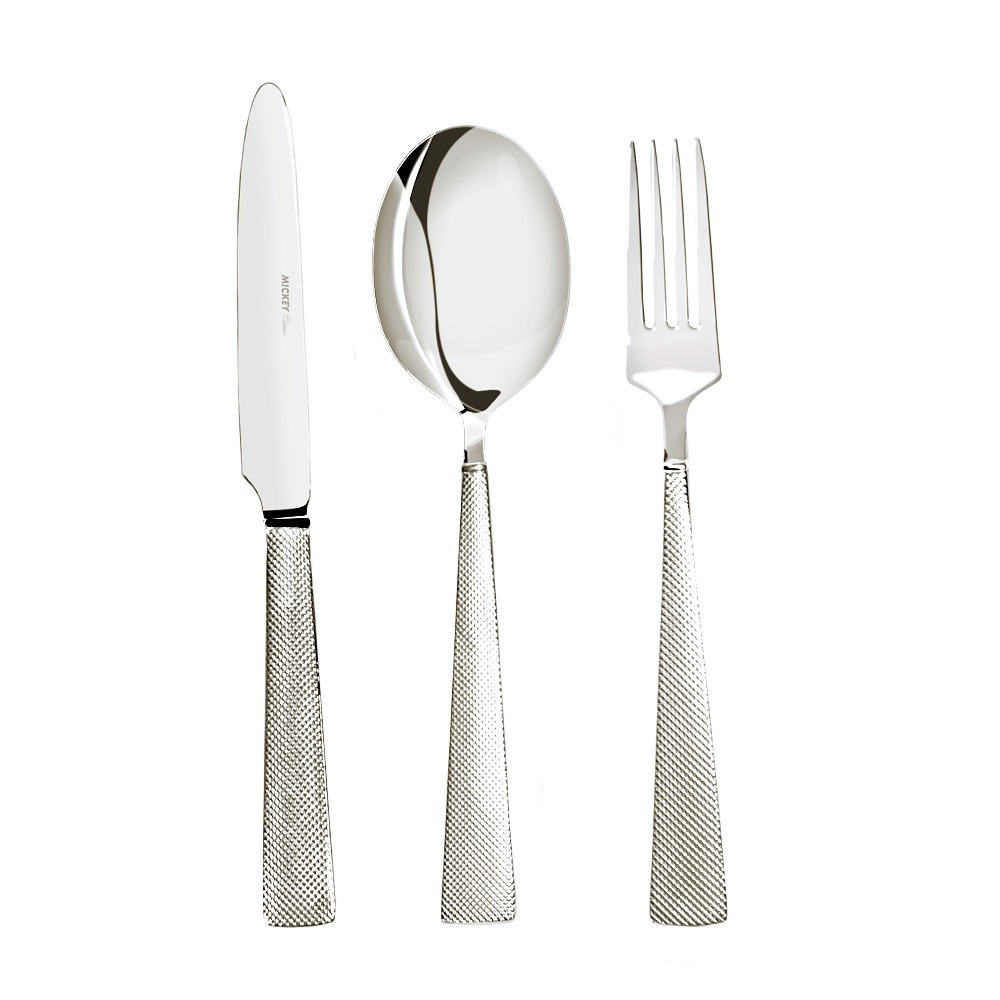 Faqueiro C/ 130 Pecas Em Prata Mickey Wedgwood Faqueiro C/ 130 Pecas Em Prata Mickey Wedgwood