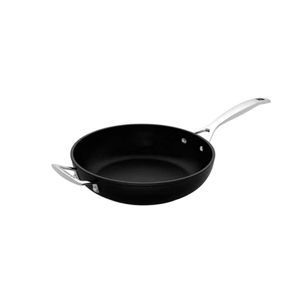 Creuset) Amazon｜ル・クルーゼ(Le 26cm フライパン TNS Creuset Le 新品 TNS ガス 26cm フライパン ディープ 調理器具