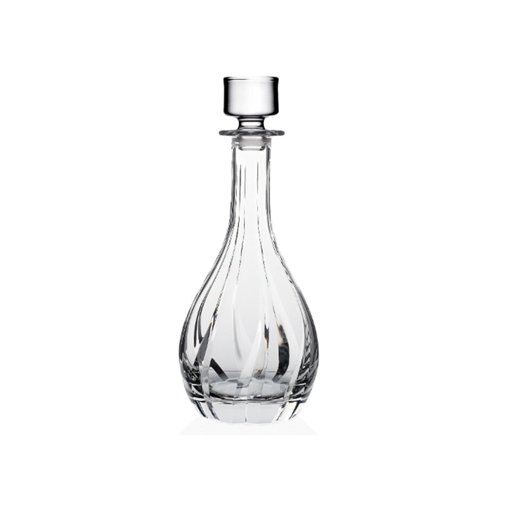 Garrafa Redonda Para Whisky Rcr Cristalleria Italiana Trix 900 Ml