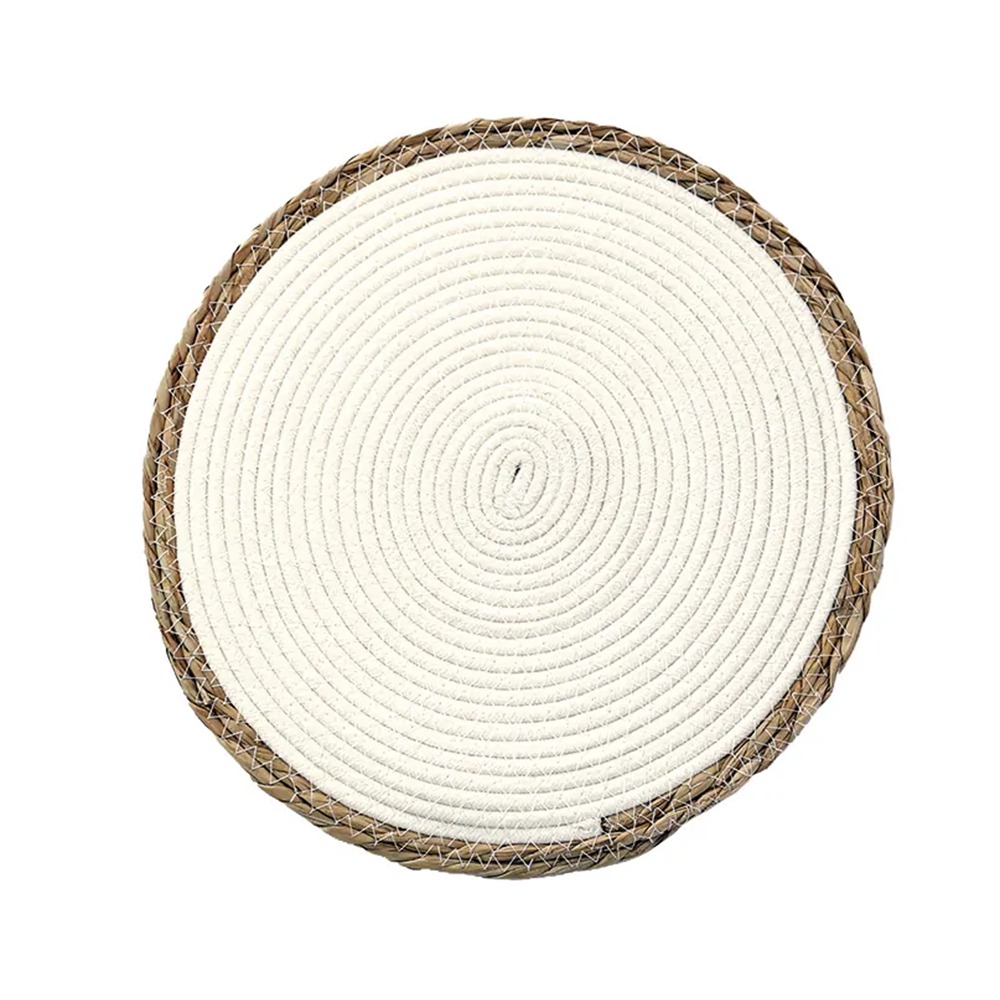 Jogo Americano de Fibra Natural e Algodao Paramoun