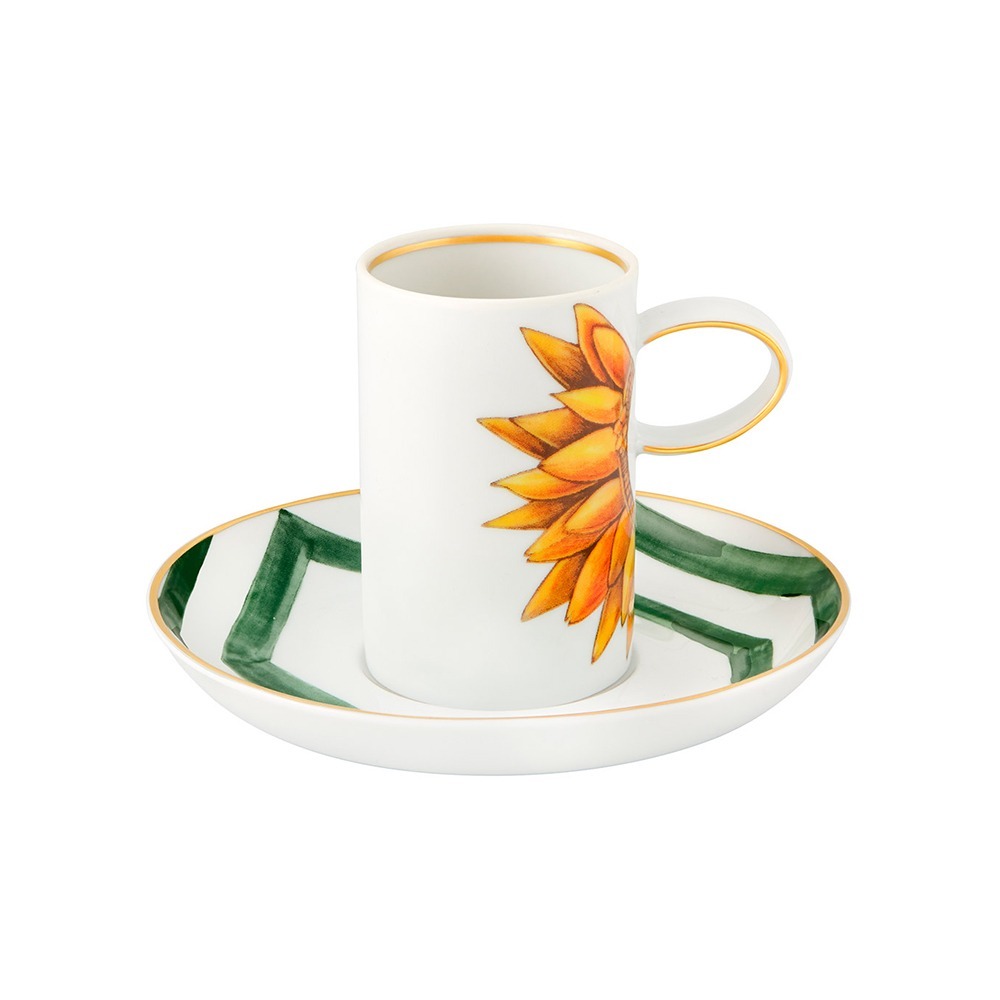 Jogo C/ 4 Xicaras Para Cafe Vista Alegre Amazonia