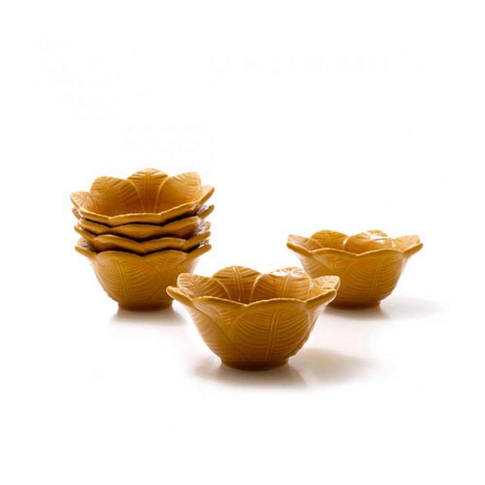 Jogo de Bowls Porto Brasil Leaves 372 Ml - 6 Peças