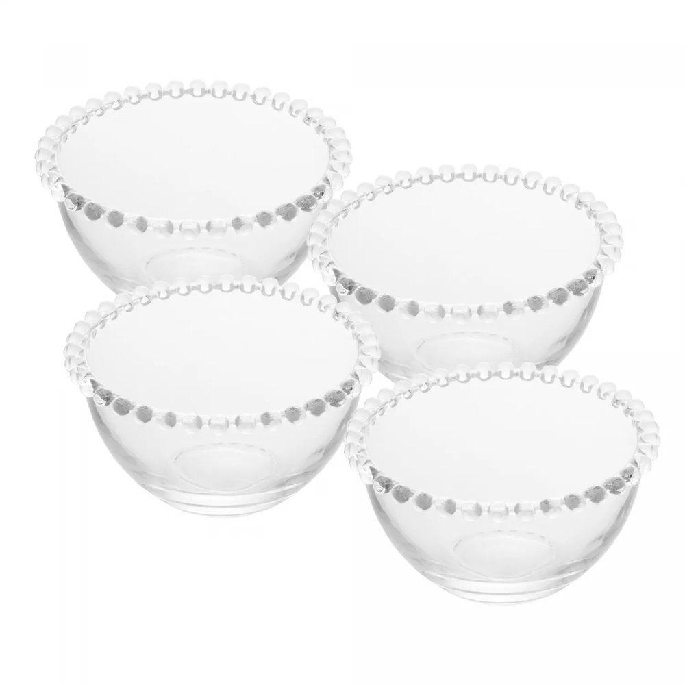 Jogo 4 Bowls Pearl Wolff Pearl 14 Cm