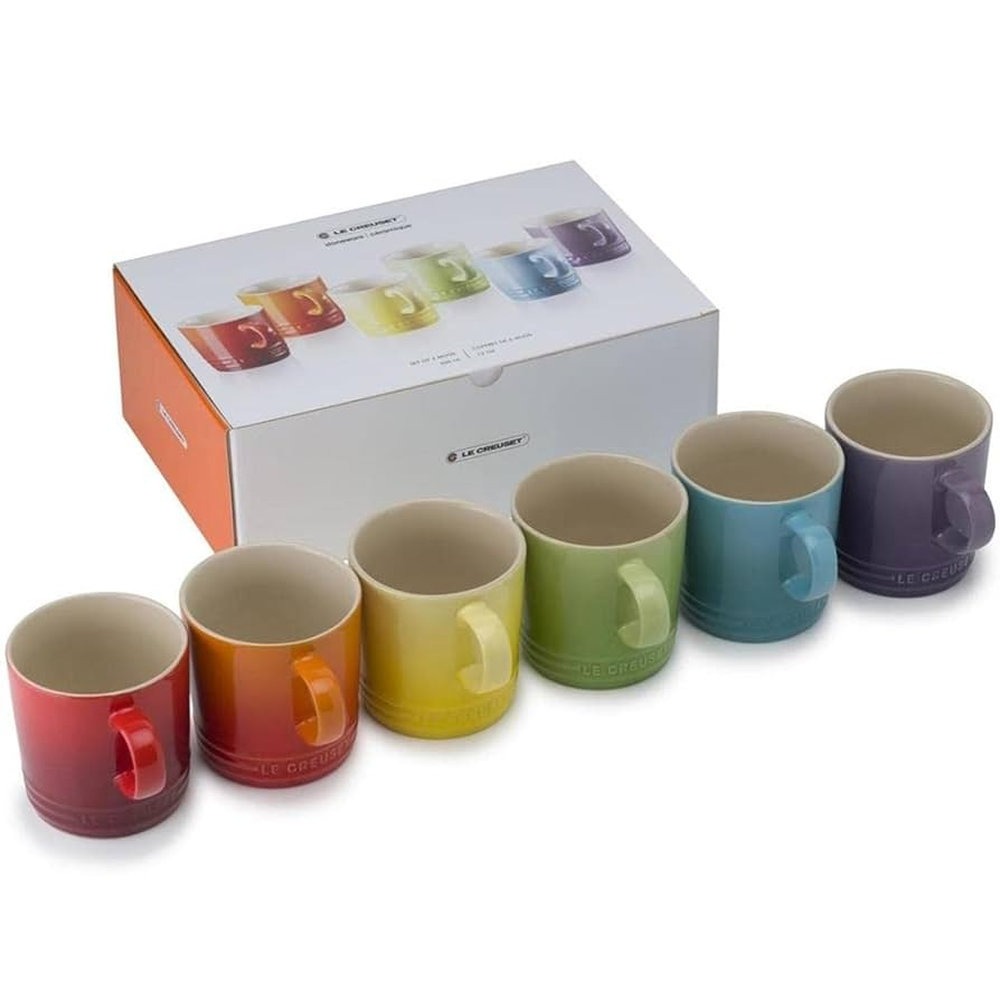 Jogo de Canecas Para Chá Le Creuset Gift Collection 350 Ml - 6 Peças