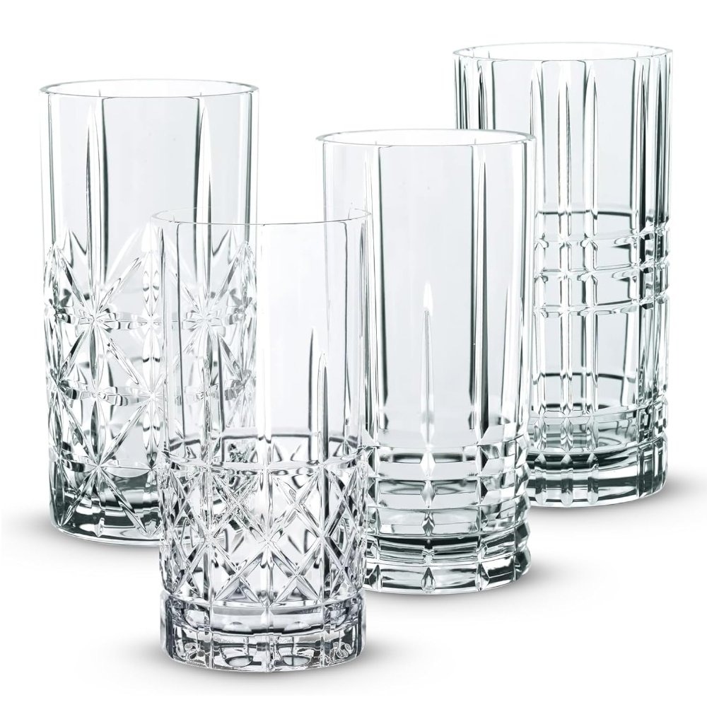 Jogo de Copos Long Drink Nachtmann Highland 445 Ml -  4 Peças