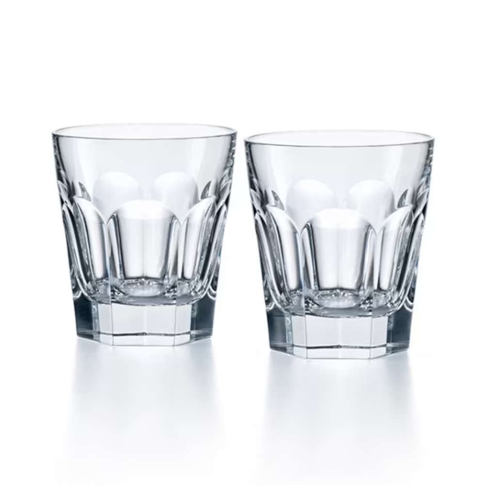 Jogo de Copos Para Whisky Em Cristal Baccarat Harcourt 1841