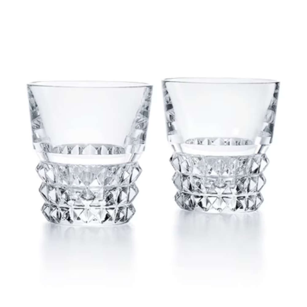 Jogo de Copos Para Whisky Em Cristal Baccarat Louxor