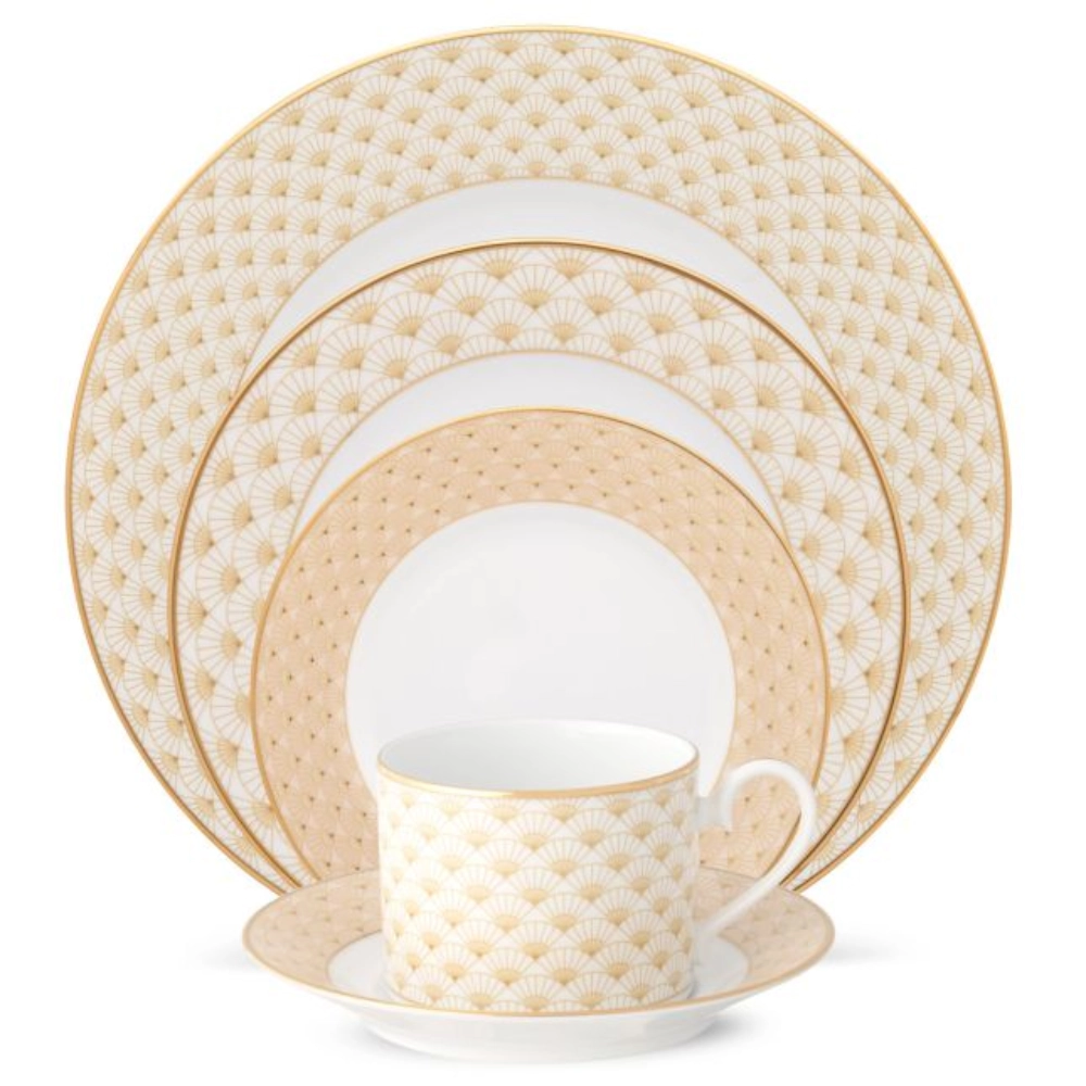 Aparelho de Jantar 18 Pecas Noritake Trocadero Gold