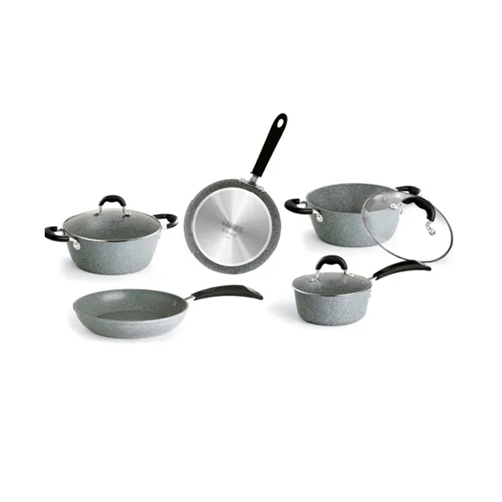 Jogo de Panelas C/ 8 Pecas Bialetti Petravera Pro Jogo de Panelas C/ 8 Pecas Bialetti Petravera Pro
