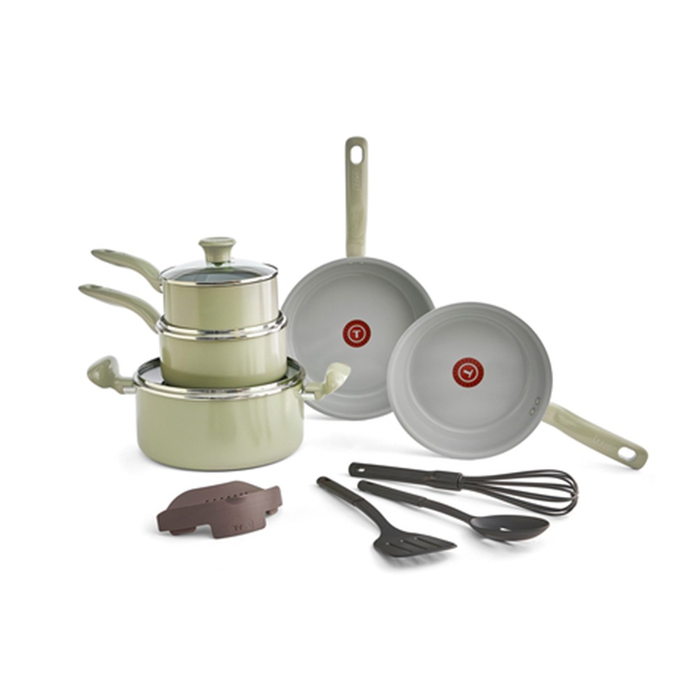 Jogo de Panelas T-fal Recycled Ceramic - 9 Peças