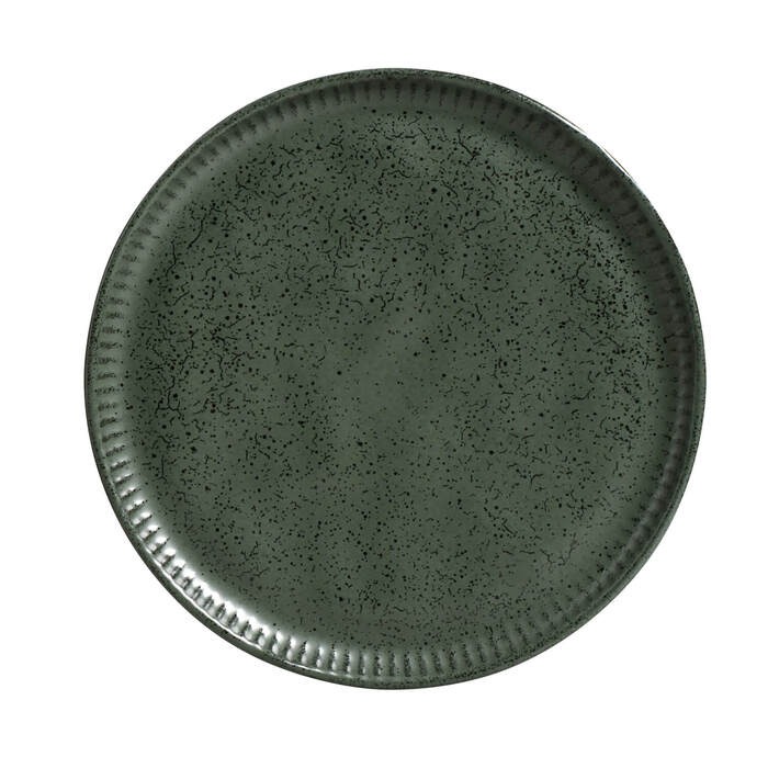 Jogo de Pratos Para Sobremesa Porto Brasil Linhas Greenery 21,5 Cm - 6 Peças