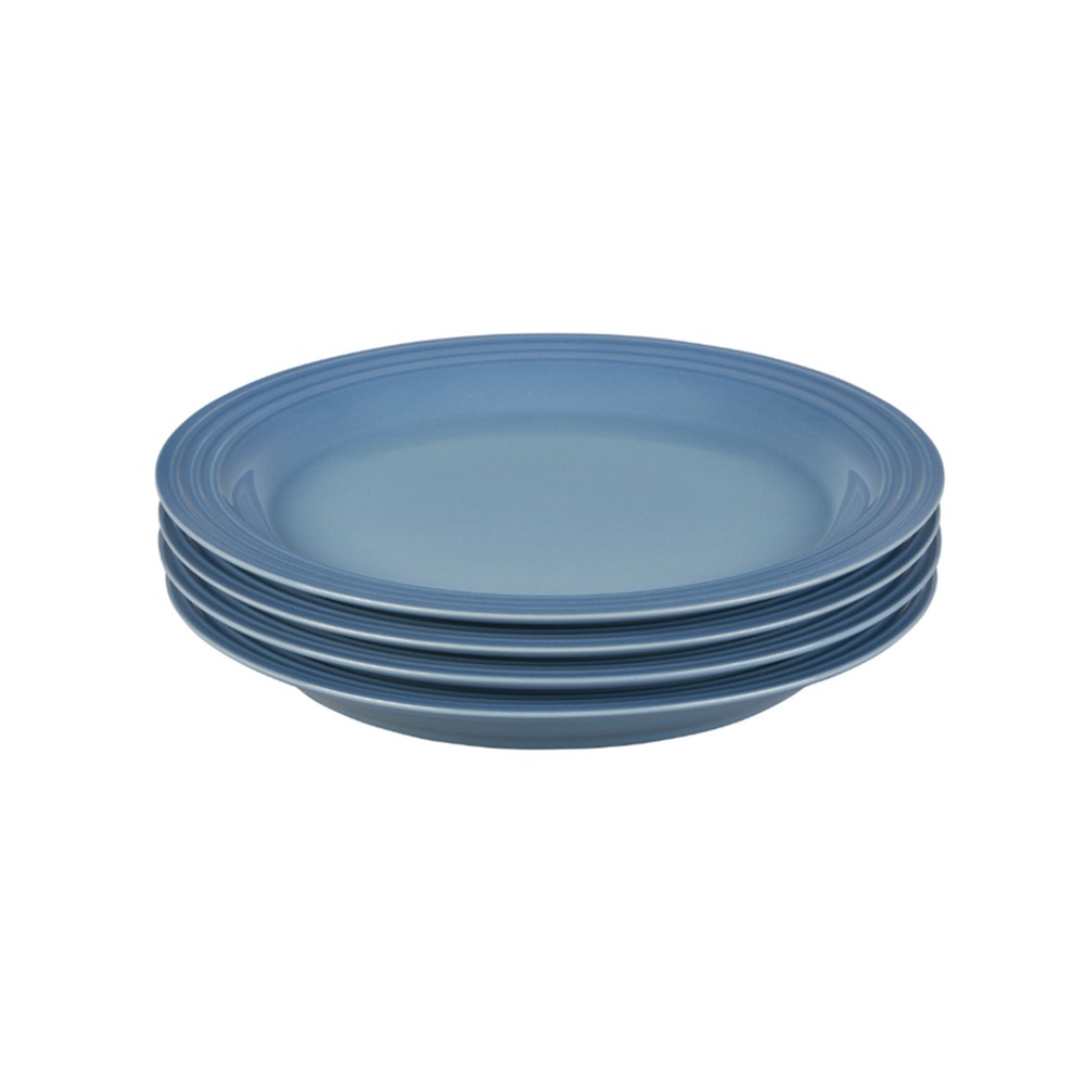 Jogo C/ 4 Pratos Rasos Le Creuset 27 Cm Jogo C/ 4 Pratos Rasos Le Creuset 27 Cm