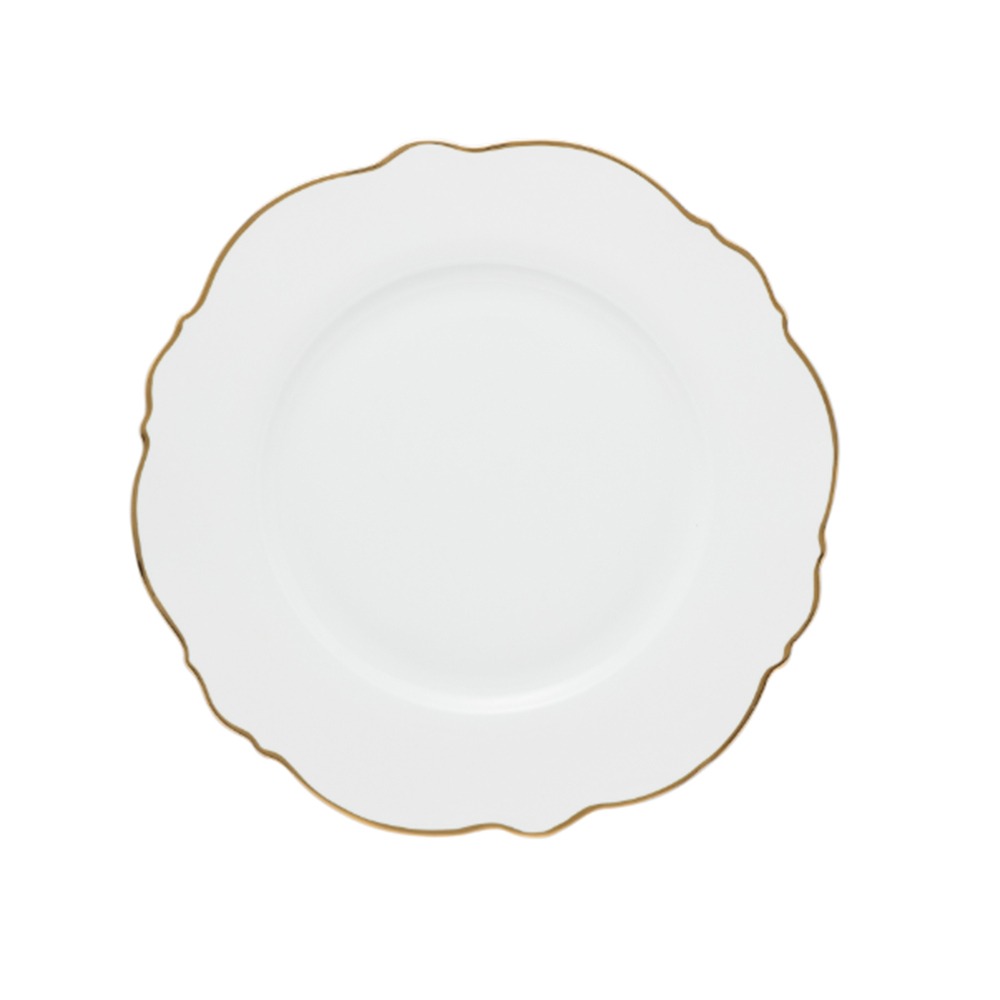 Jogo de Pratos Rasos Wolff  Maldivas 28 Cm - 6 Peças