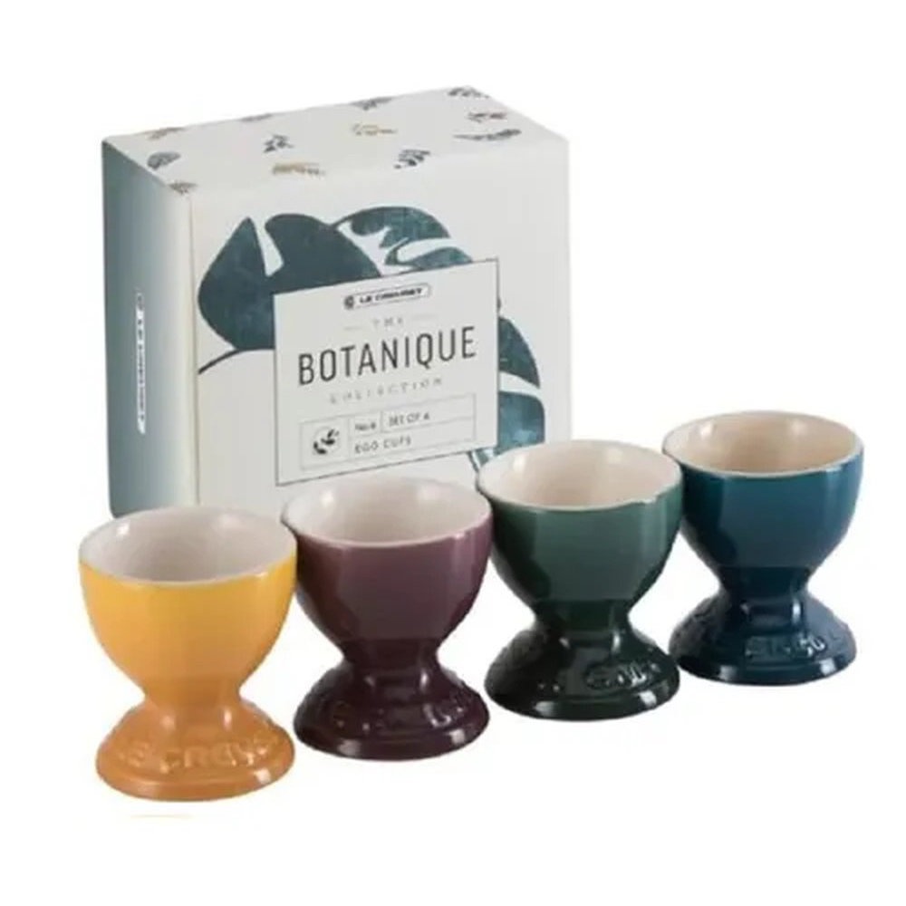Jogo de Suportes Para Ovo Le Creuset Botanique - 4 Peças