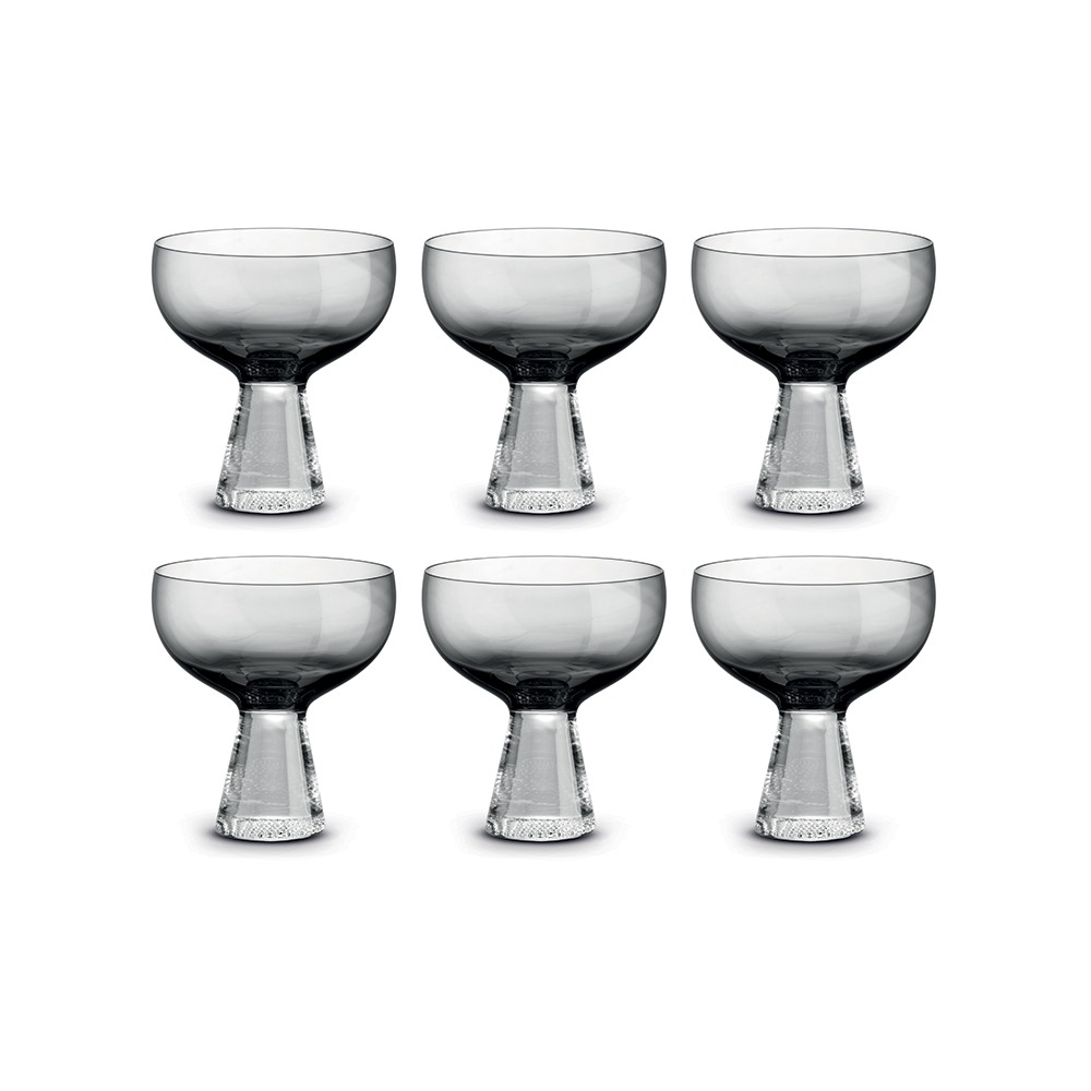 Jogo de Taças Para Sorvete Pozzi Milano Fun Classy 350 Ml - 6 Peças