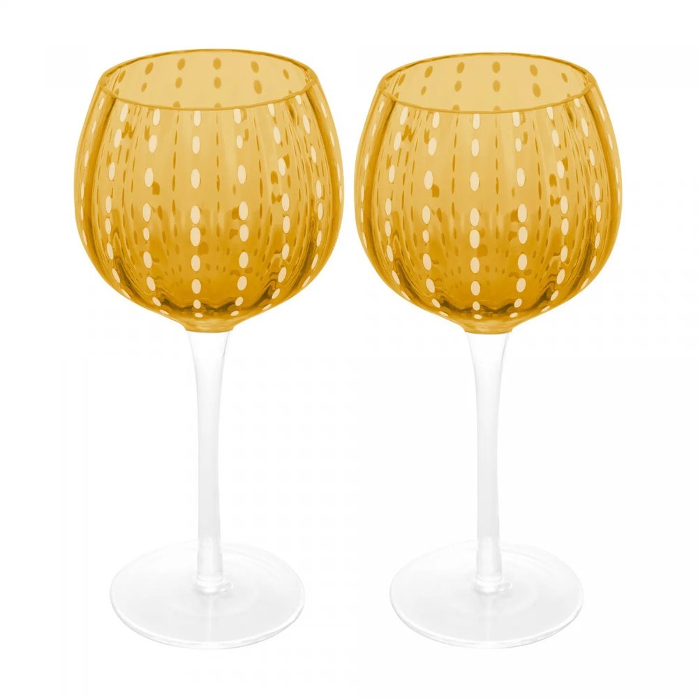 Jogo de Taças Para Vinho Wolff Orquídea 450 Ml - 2 Peças