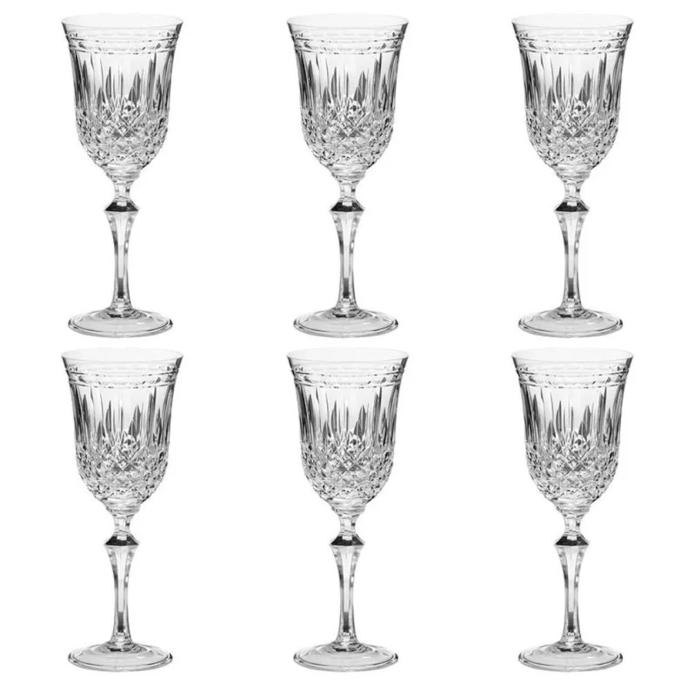 Jogo C/ 6 Tacas Para Agua Strauss Paris 460 Ml