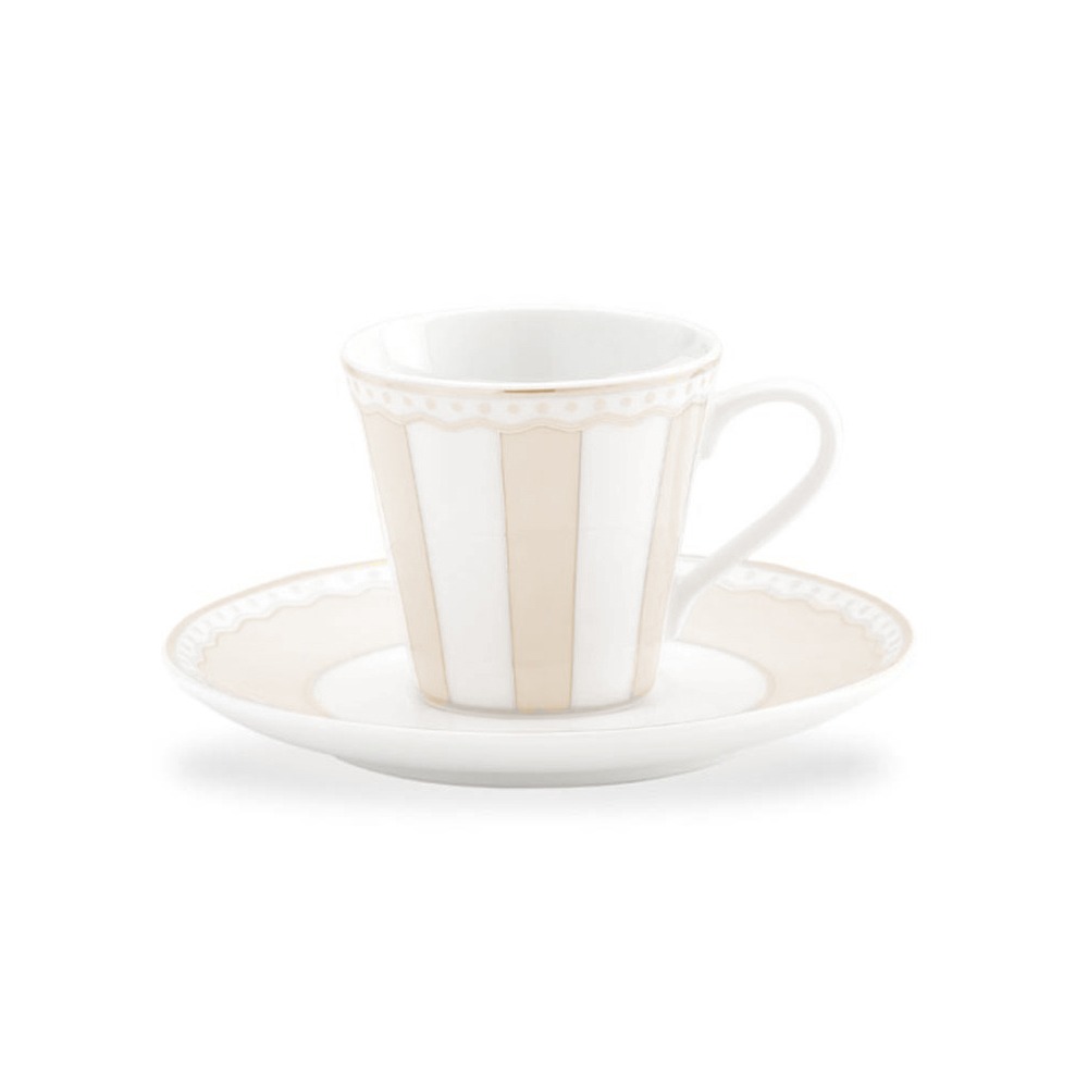 Jogo de Xícaras Para Café Com Pires Noritake Carnivale - 6 Peças Jogo de Xícaras Para Café Com Pires Noritake Carnivale - 6 Peças