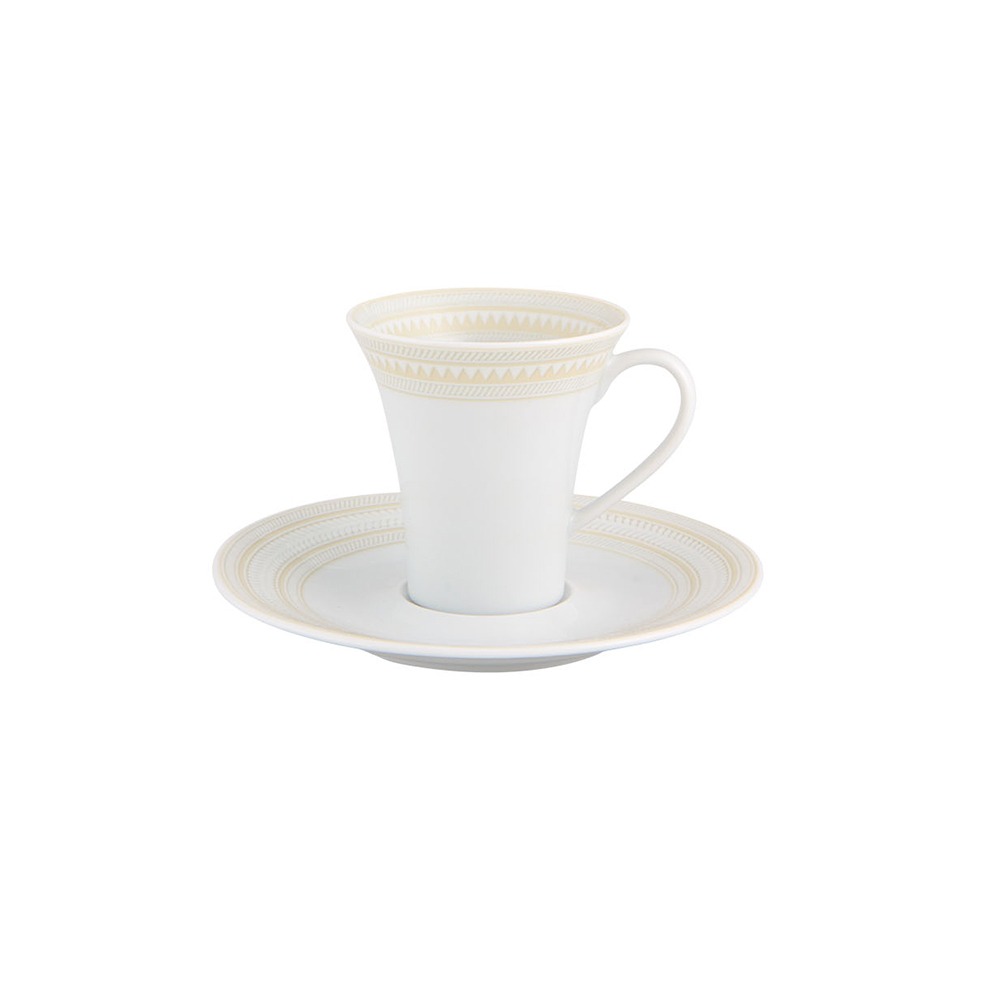 Jogo C/ 4 Xicaras Para Cafe Vista Alegre Ivory Jogo C/ 4 Xicaras Para Cafe Vista Alegre Ivory