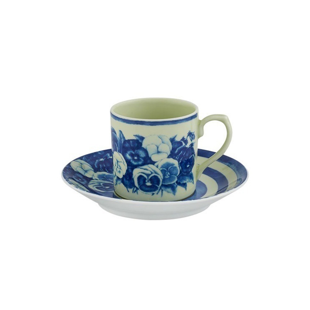Jogo de Xícaras Para Café Com Pires Vista Alegre The Meaning 100 Ml - 4 Peças