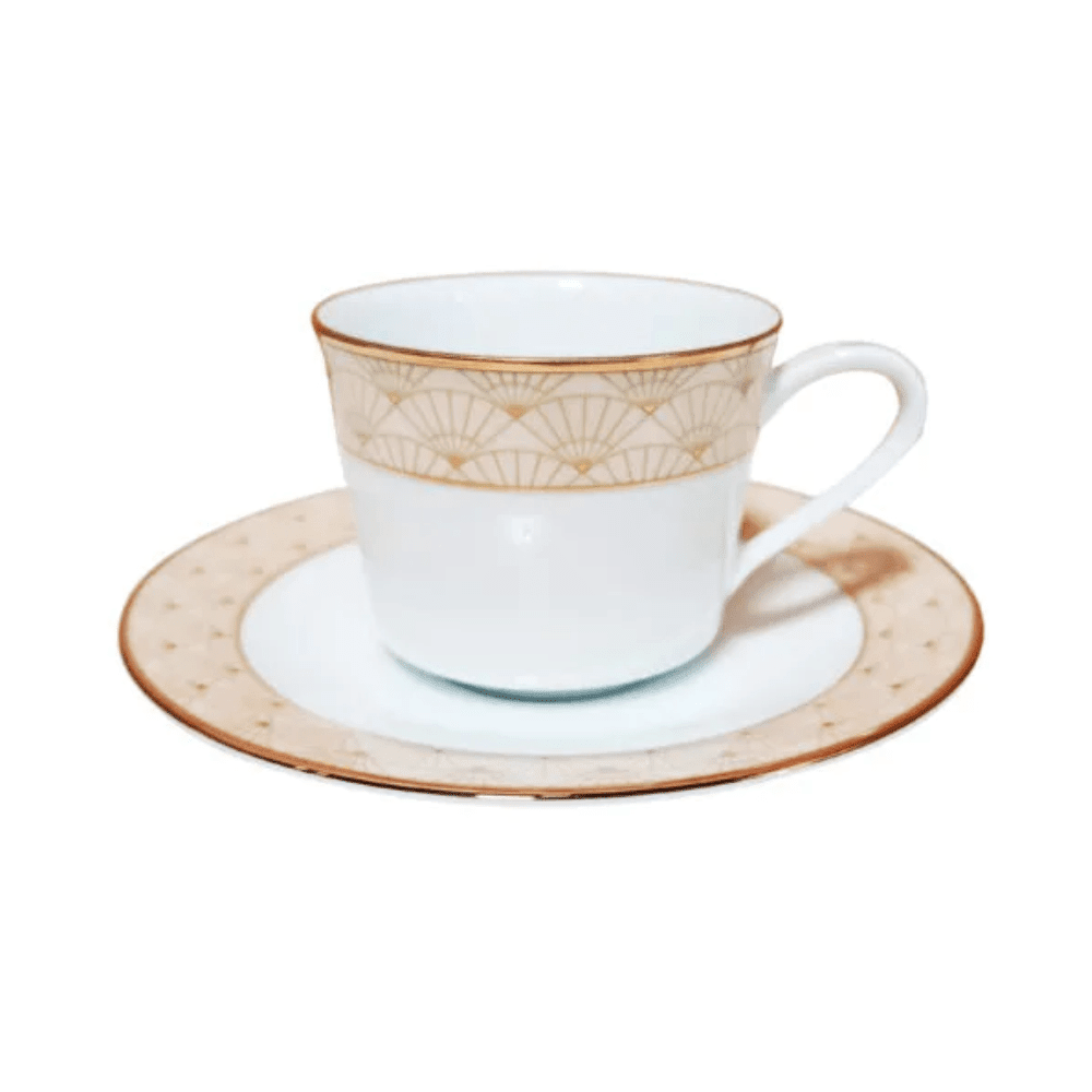 Jogo de Xícaras Para Café Com Pires Noritake Eternal Palace - 6 Peças Jogo de Xícaras Para Café Com Pires Noritake Eternal Palace - 6 Peças