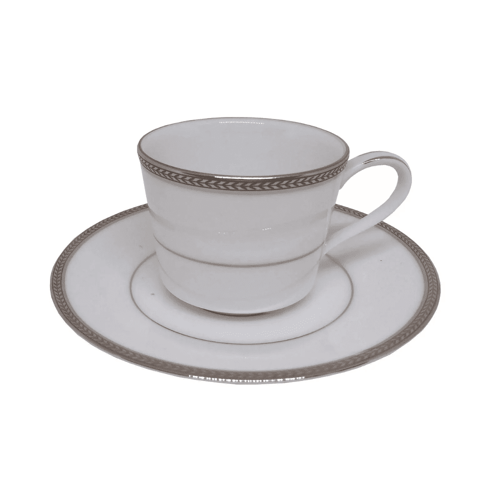 Jogo de Xicaras Para Cafe Noritake Toorak Platinum